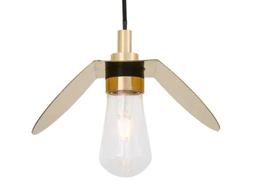HALI - Handmade brass pendant lamp by mullan lighting - view 2